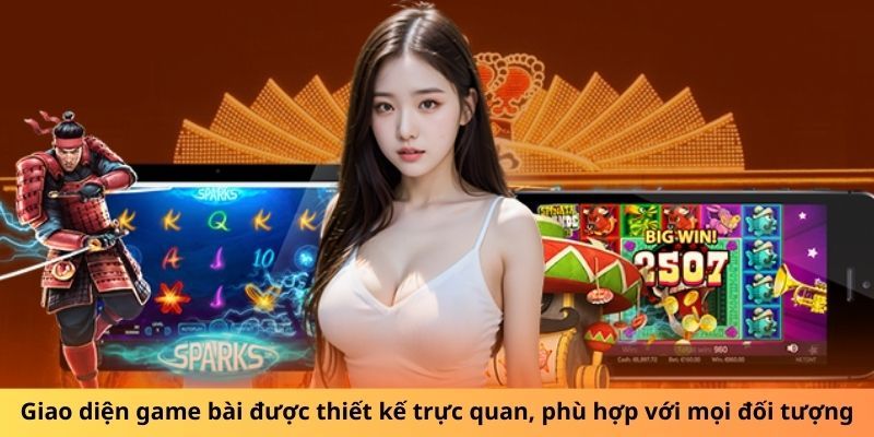 Game bai bom tan giao dien don gian phu hop voi nguoi choi