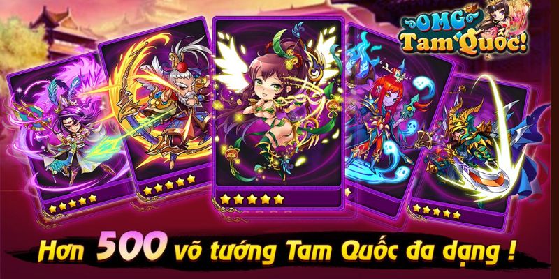 Game bai tam quoc vo tuong da dang 1