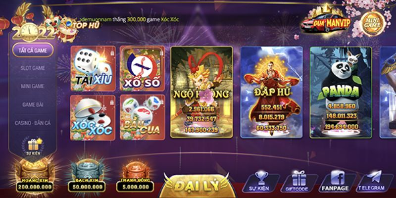 Game doi thuong no hu nhieu phan thuong lon