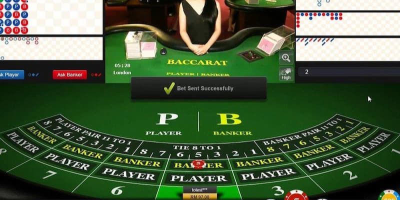 Luat choi Baccarat online hap dan tu nha cai U888