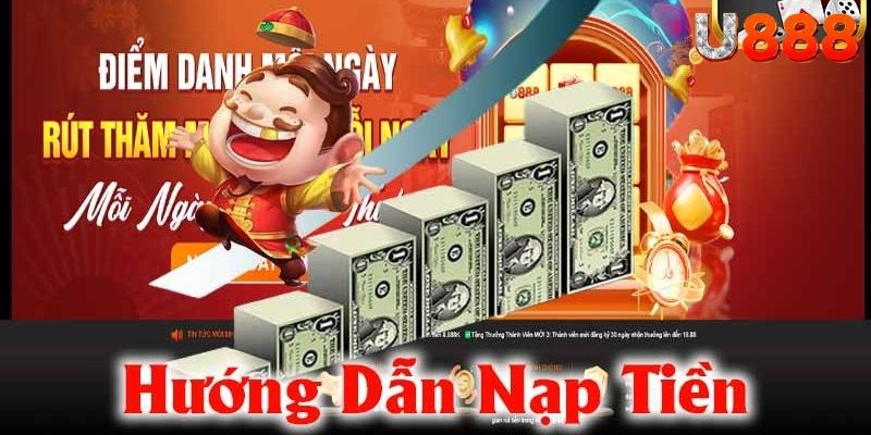 Nap tien U888 huong dan chi tiet